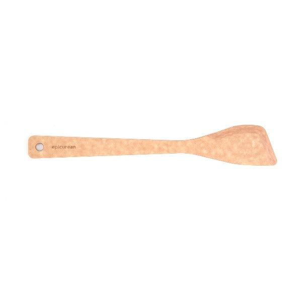 Beveled Edge 3 Spatula with Red Wood Handle
