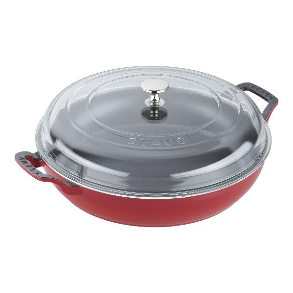 Staub Braiser with Glass Lid