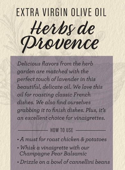 Herbes de Provence Extra Virgin Olive Oil