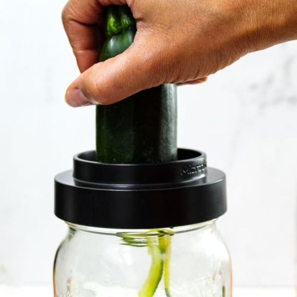 Microplane Jar Lid Spiralizer