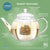 Handblown Glass Teapot for Blooming Teas